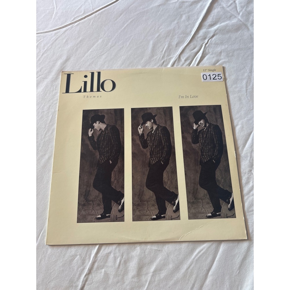 Lillo Thomas‎ I'm In Love Vinyl 12" Single 1987 Black Good R&B Soul Capitol